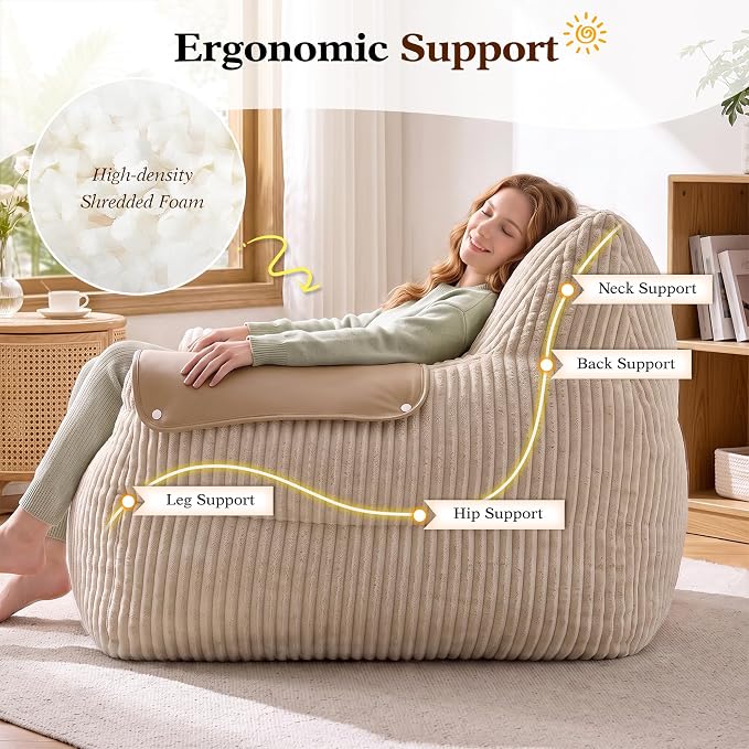 Homkdom Bean Bag Chair